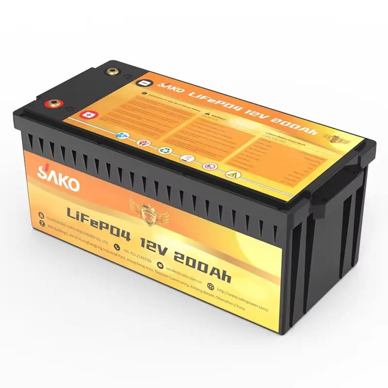 SAKO LI MAX 12.8V 200AH Lithium battery image 2