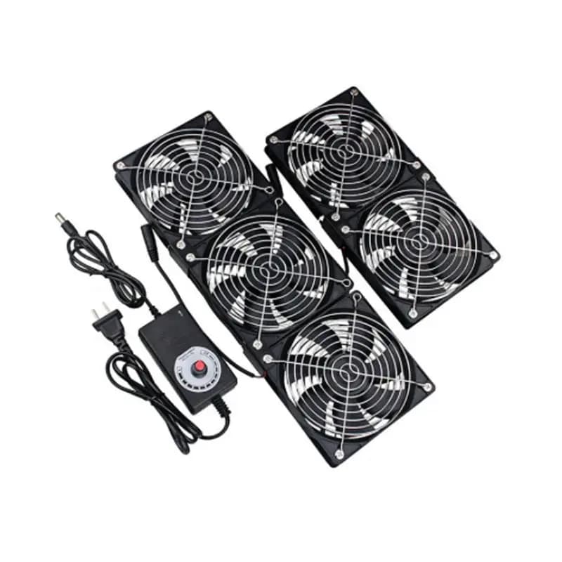 Solar Inverter Cooler fan with Adjustable Speed, DC 12V Brushless Cooling Fan (120x120x38mm)