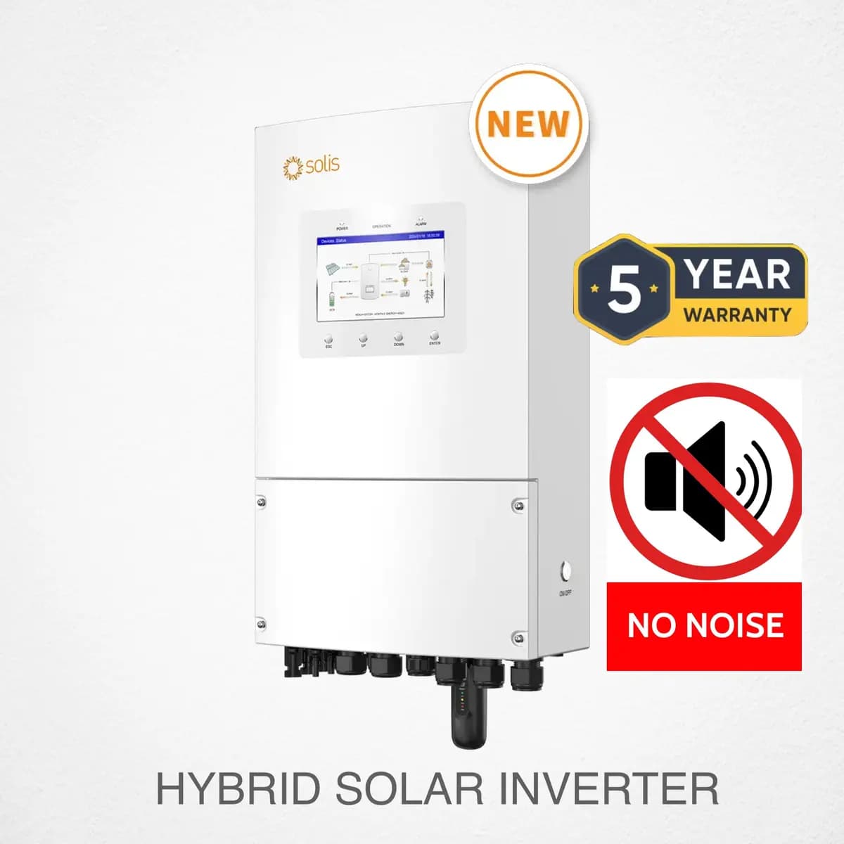 Solis 3KW True Hybrid Solar Inverter Single Phase (S6-EH1P3K-L-PLUS)
