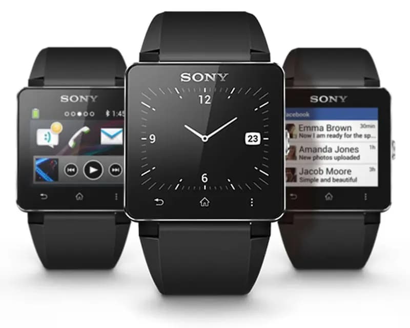 Sony Smartwatch 2 Silicon Belt (SW2-Black)