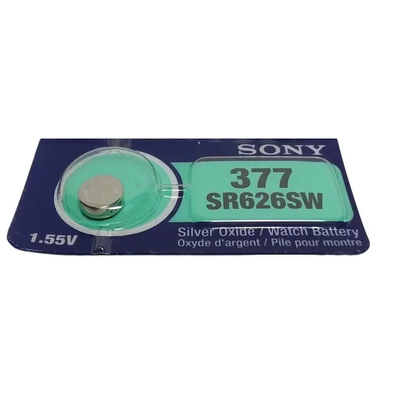 SONY Watch Battery  377 SR626SW Silver Oxide