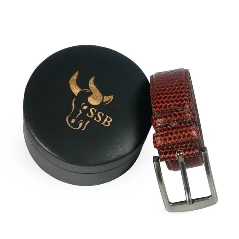 SSB 100% GENUINE LEATHER BELT FOR MEN'S SB-B43