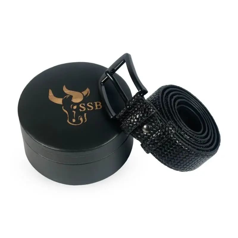 SSB genuine leather belt for men's SB-B44