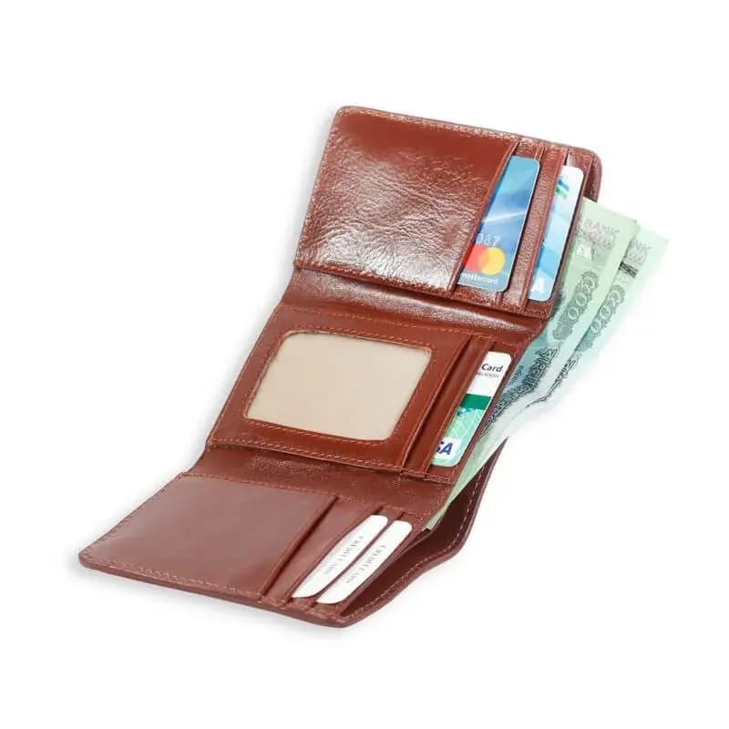 SSB SB-W21 100% GENUINE LEATHER WALLET BAG - 3 PAR