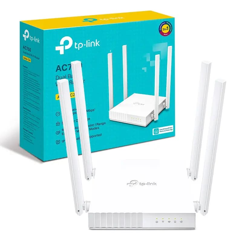 TP-Link Archer C24 AC750 4 Antenna Dual-Band Wi-Fi Router
