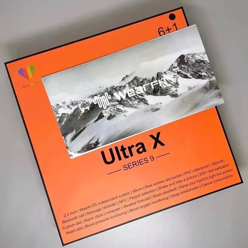 Ultra X Series 9 6 in 1 Smart Watch - Wearfitpro