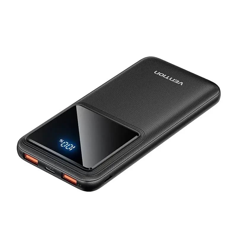 Vention 10000mAh Power Bank (FHKB0)- Black