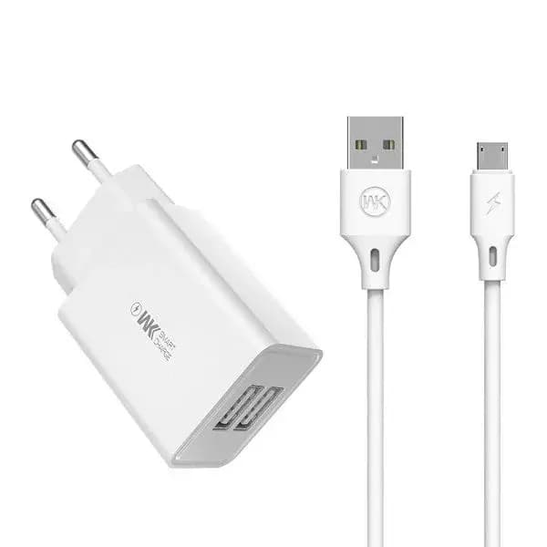 WK Design WP-U56 2x Micro USB Wall Charger