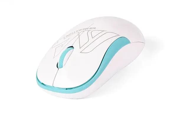 A4 TECH G3-300N V-Track Wireless Mouse White & Blue
