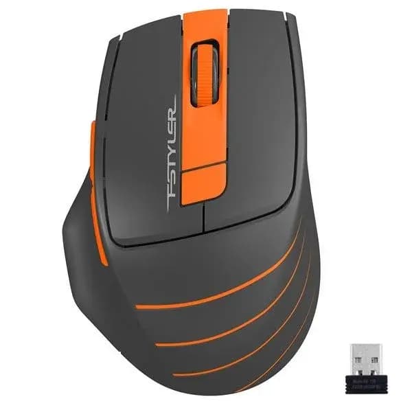A4TECH FG30 Fstyler 2.4G Wireless Mouse Range 15M Orange
