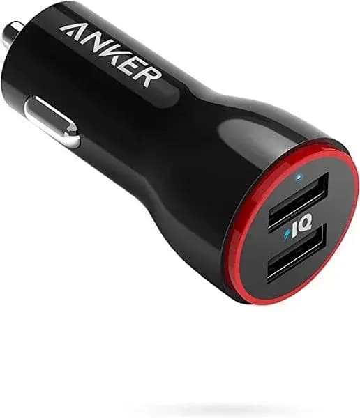 Anker PowerDrive 2 Dual USB Car Charger 24W (A2310H11)