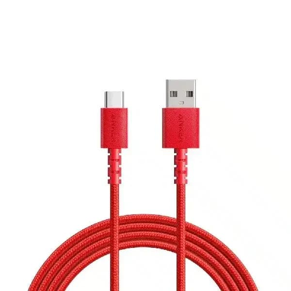 Anker PowerLine Select+ USB-C to USB-C 2.0 cable 6ft- Red (A8033H91)