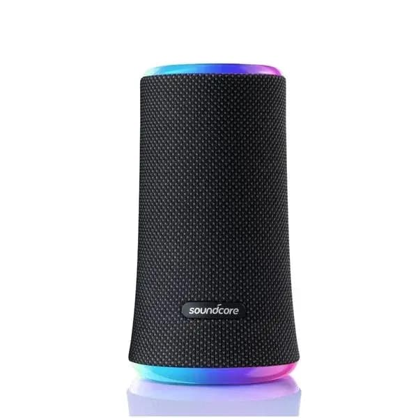 Anker SoundCore Flare 2 Portable Bluetooth Speaker (Model-A3165H11, IPX7 Waterproof Protection and 360? Sound for Backyard and Beach Party, 20W Wireless Speaker With PartyCast, EQ Adjustment and 12-Hour Playtime)