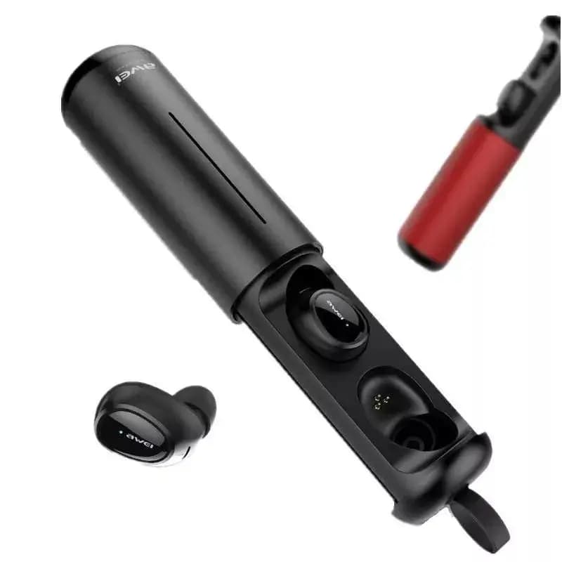 AWEI T5 TWS Bluetooth Earphones With Charge Case