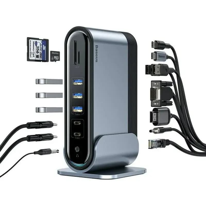 BASEUS 16 in 1 WorkStation Multifunctional Type-C Hub