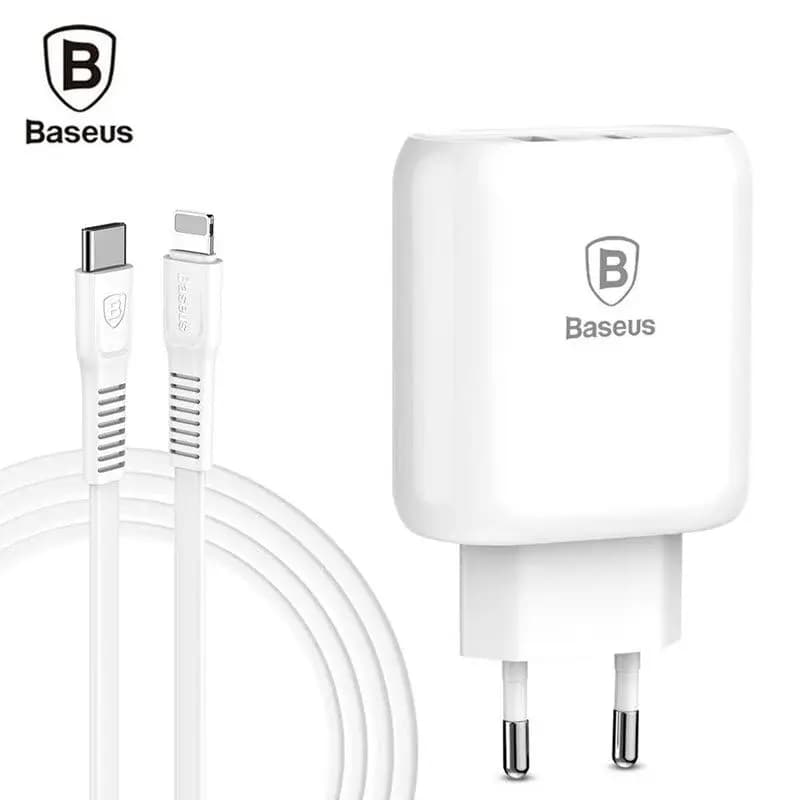 Baseus 32W Quick Charger with Type-C to Lightning Cable
