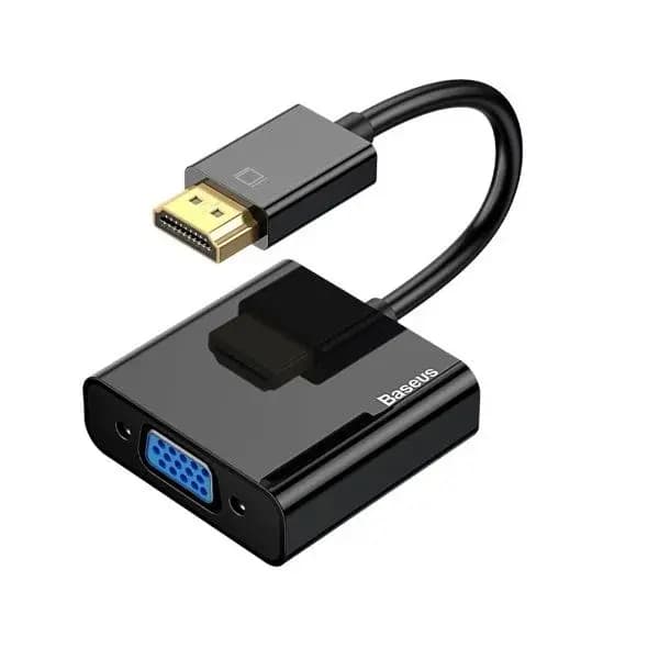 Baseus adapter with HDMI 4K to VGA black (CAHUB-BH01)