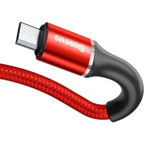 Baseus CAMGH-E09 Micro USB Charging Cable 3 mt - Red