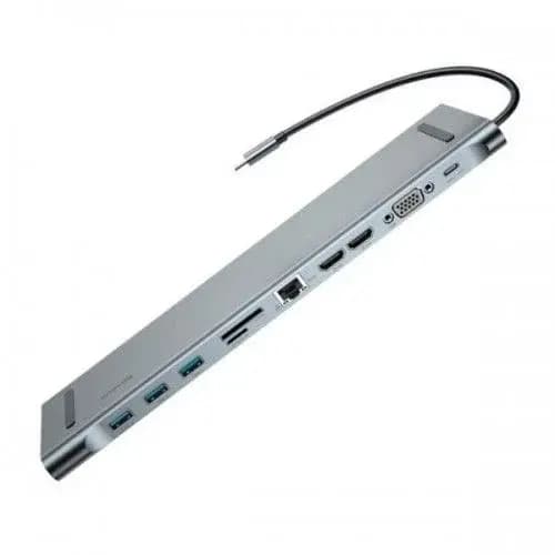 Baseus CATSX-G0G Enjoyment Series 11-in-1 Multifunction Type-C Hub