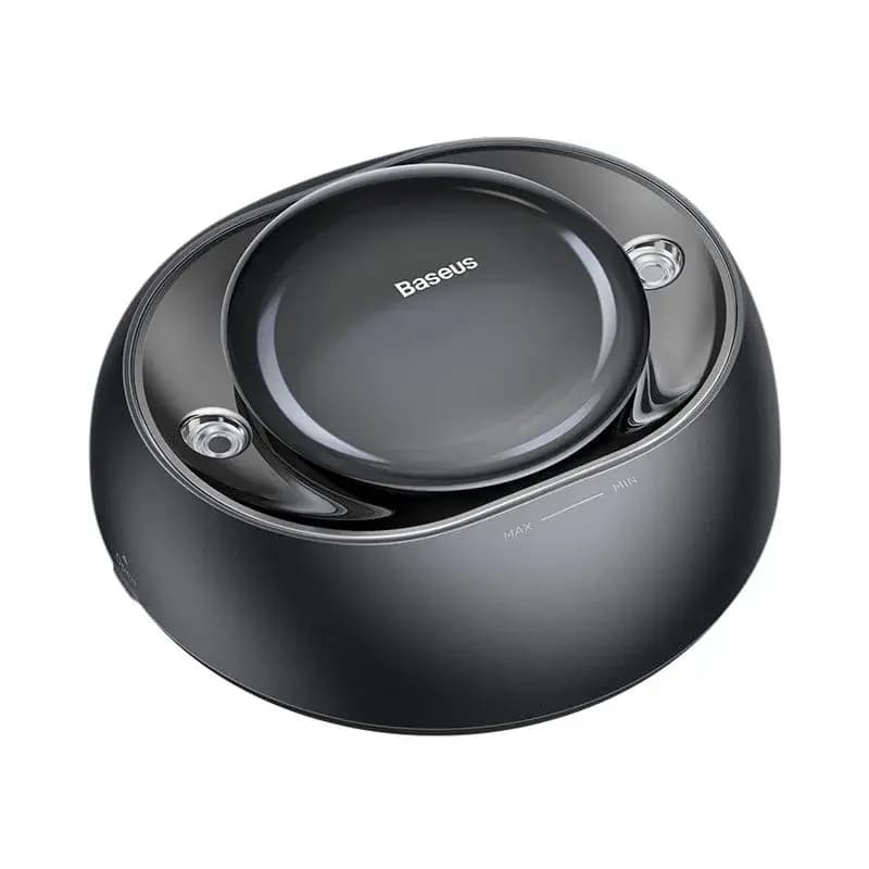 Baseus Dual-port Wisdom Car Smart Atomized Air Freshener-Deep Space Black CNZX020101