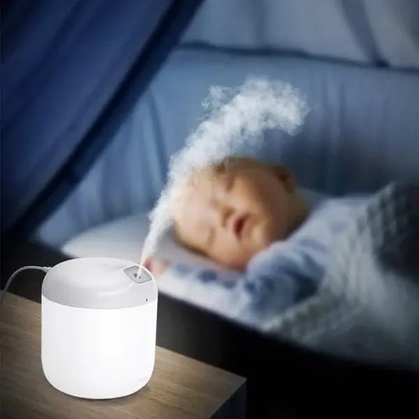 Baseus Elephant 2in1 Humidifier Air Purifier + LED lamp white