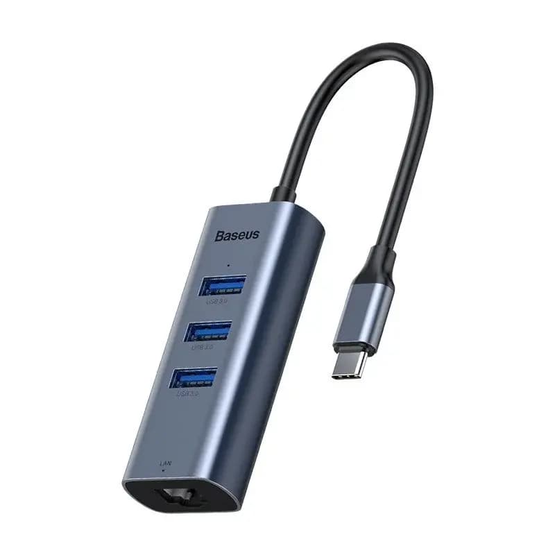 Baseus Enjoy Series Type-C HUB with 3x USB 3.0 and RJ45 Port