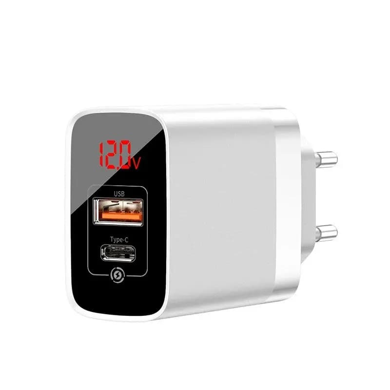 Baseus Mirror Lake PPS Digital Display Quick Charger (A+C - EU)