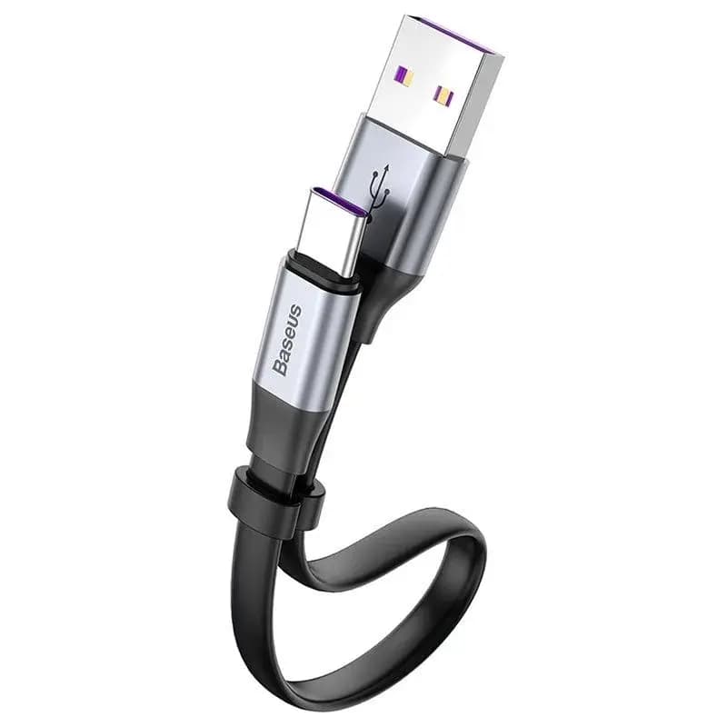 Baseus Power Bank Short Data Cable USB A to Type-C (40W, 3A)