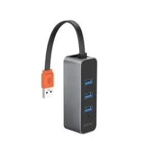 Baseus Steel Cannon Series USB A to USB3.0 x3 + RJ45 HUB