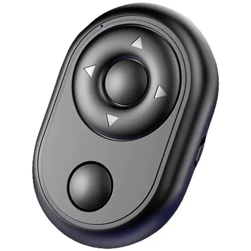 Bluetooth Selfie Remote Shutter Controller with Page Up Down Navigation - Works with Android & iOS