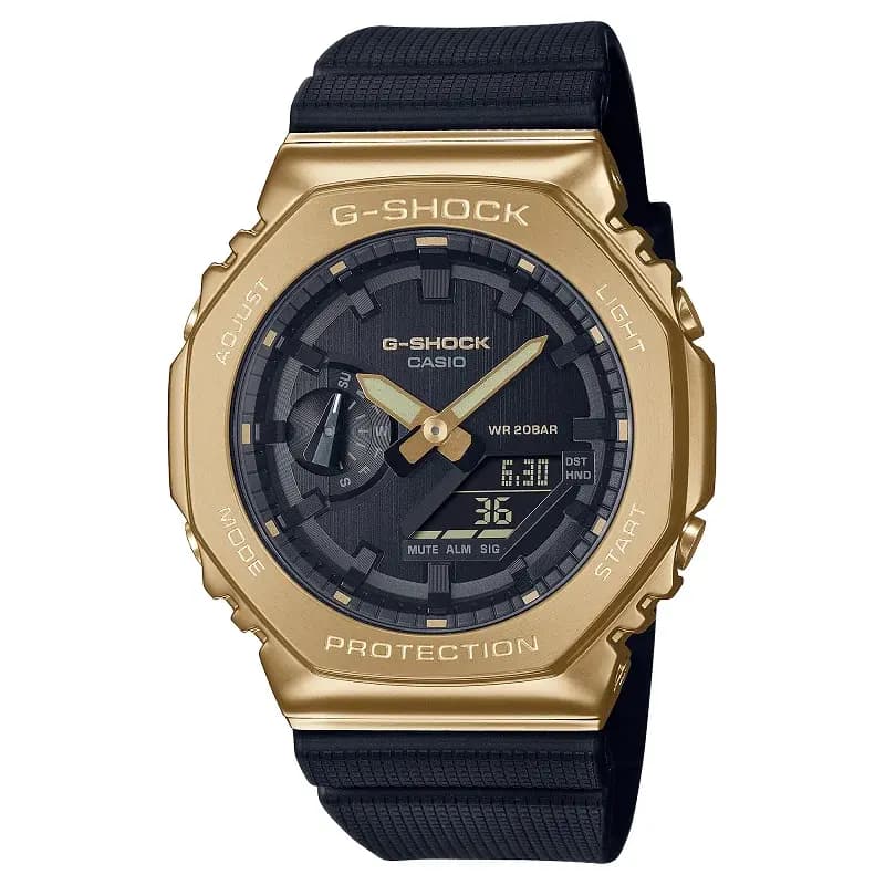 Casio G-Shock ANALOG-DIGITAL 2100 Series GM-2100G-1A9 Watch
