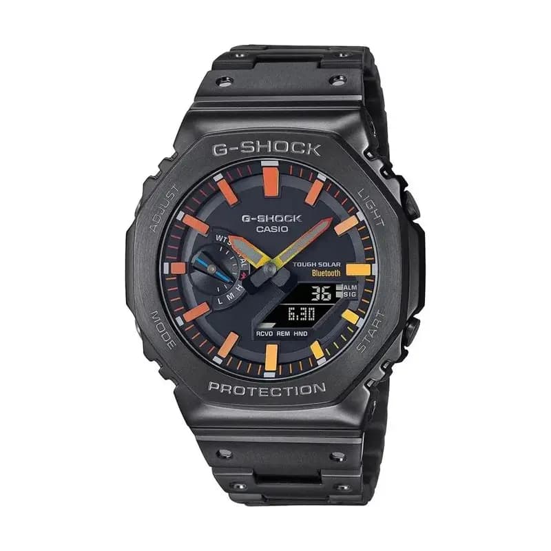 Casio G-Shock GM-B2100BPC-1A 2100 Series Full Metal Black Mens Watch