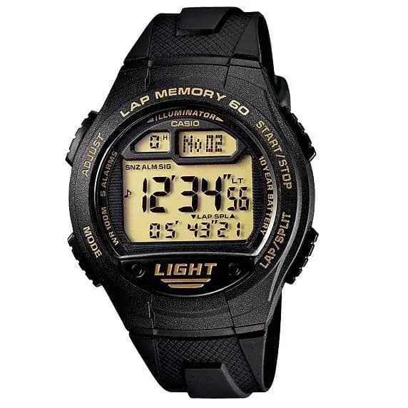 Casio Illuminator Dual Time Watch for men (W-734-9AV)