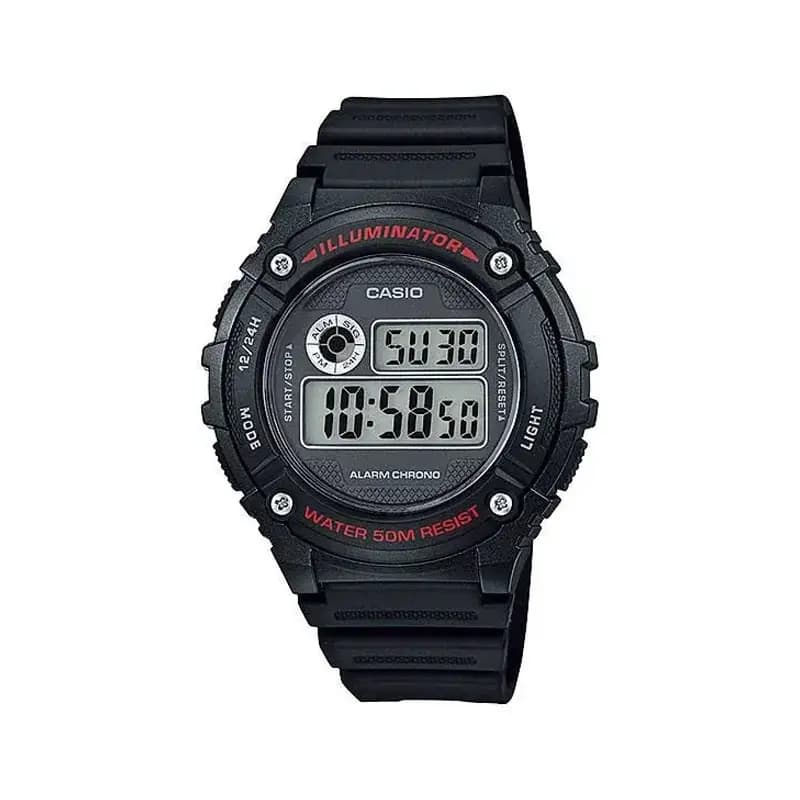 Casio Illuminnator Digital Watch (W-216H-1AV)