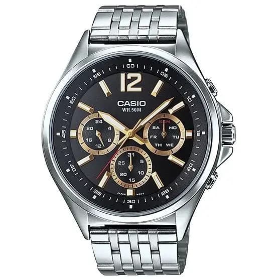 Casio multi-functional gents watches (MTP-E303D-1AV)