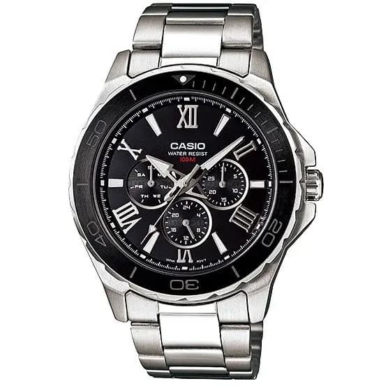 Casio Multi functional watches for men (MTD-1075D-1A1V)