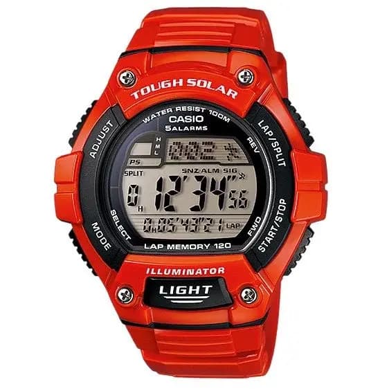 Casio Rechargeable Digital Solar Watch (W-S220C-4AV)