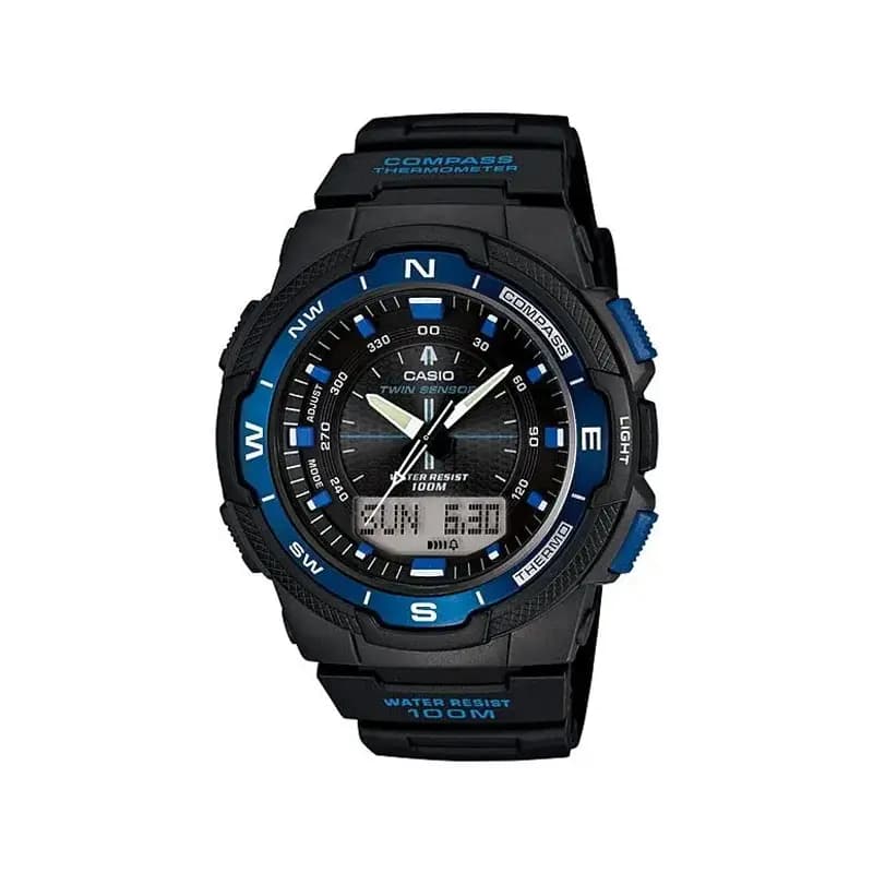 Casio Twin Sensor Watch (Compass, Thermometer)- (SGW-500H-2BV)