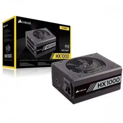 Corsair HX1000 1000 Watt Fully Modular Power Supply (80+ Platinum Certified)