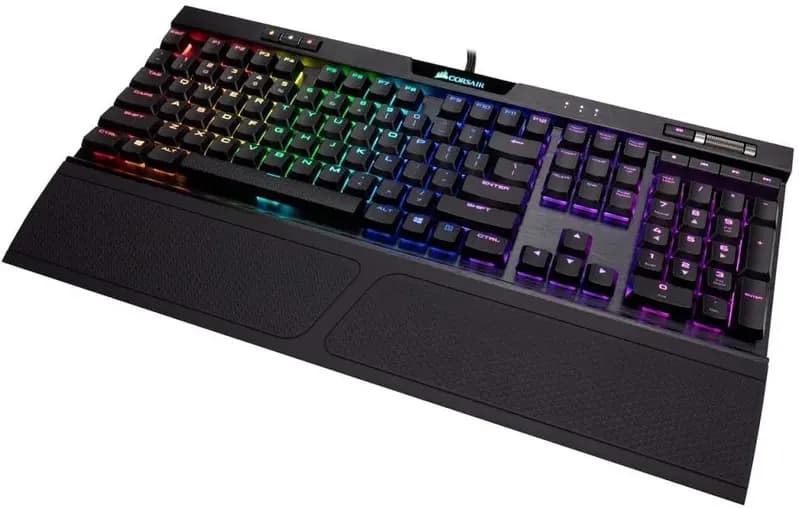 CORSAIR K70 RGB MK.2 Low Profile RAPIDFIRE Mechanical Gaming Keyboard CHERRY MX Low Profile Speed
