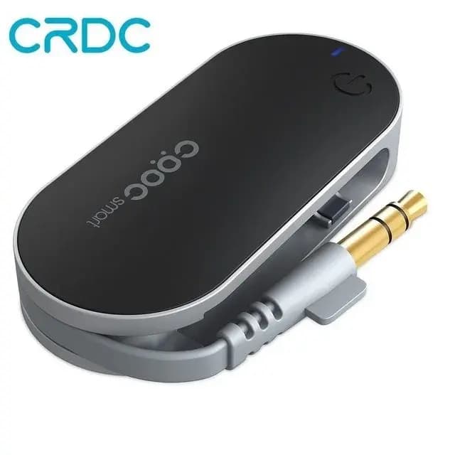 CRDC Smart Bluetooth Transmitter 3.5mm Powerful Bluetooth Audio Transmitter