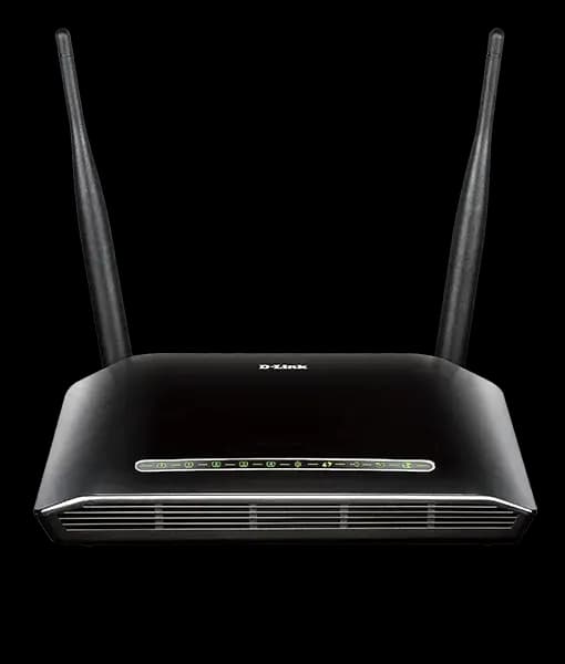 D-Link DSL-2750U N300 ADSL2 4-Port Wifi Router with Modem