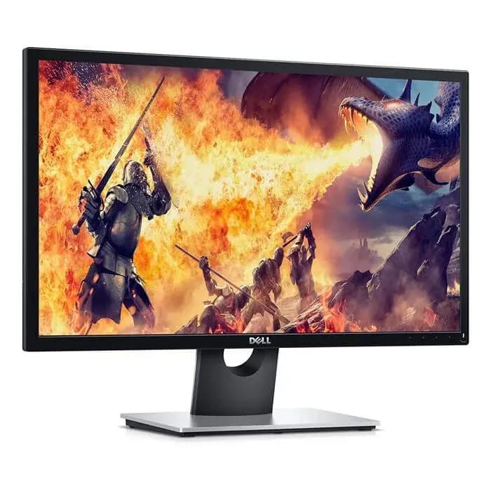 Dell SE2417HGX 24 inch Gaming Monitor- 1ms Response Time, FHD (1920 x 1080) at 60Hz, Thin Bezel, 2xHDMI, VGA, Tilt and AMD Radeon FreeSync
