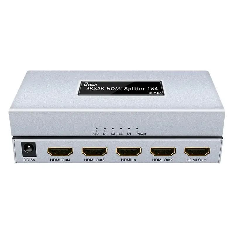 DTECH DT-7144A 4Kx2K 1 input 4 outputs HDMI Splitter