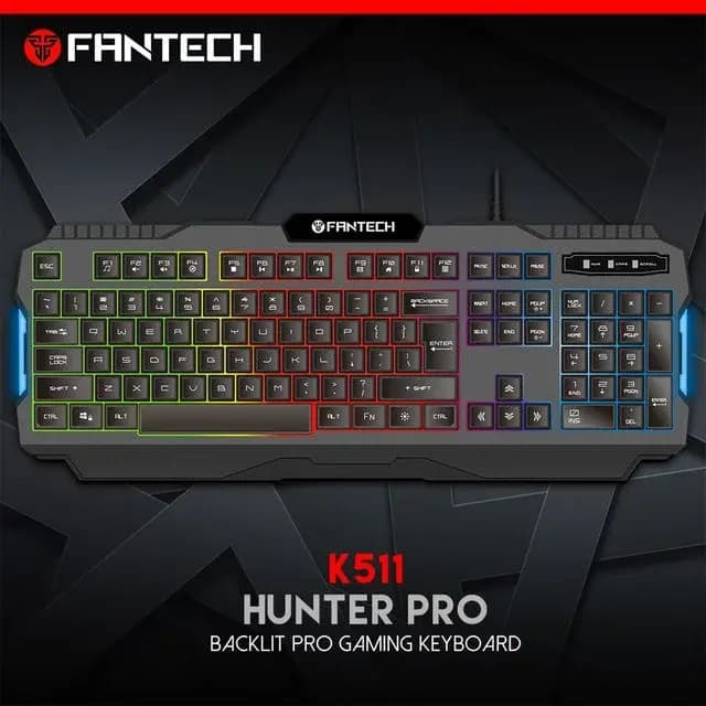 Fantech K511 Hunter PRO Backlit Gaming Keyboard
