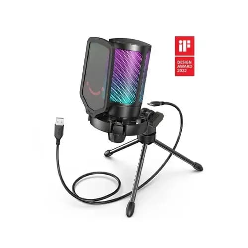 Fifine A6v RGB USB Microphone