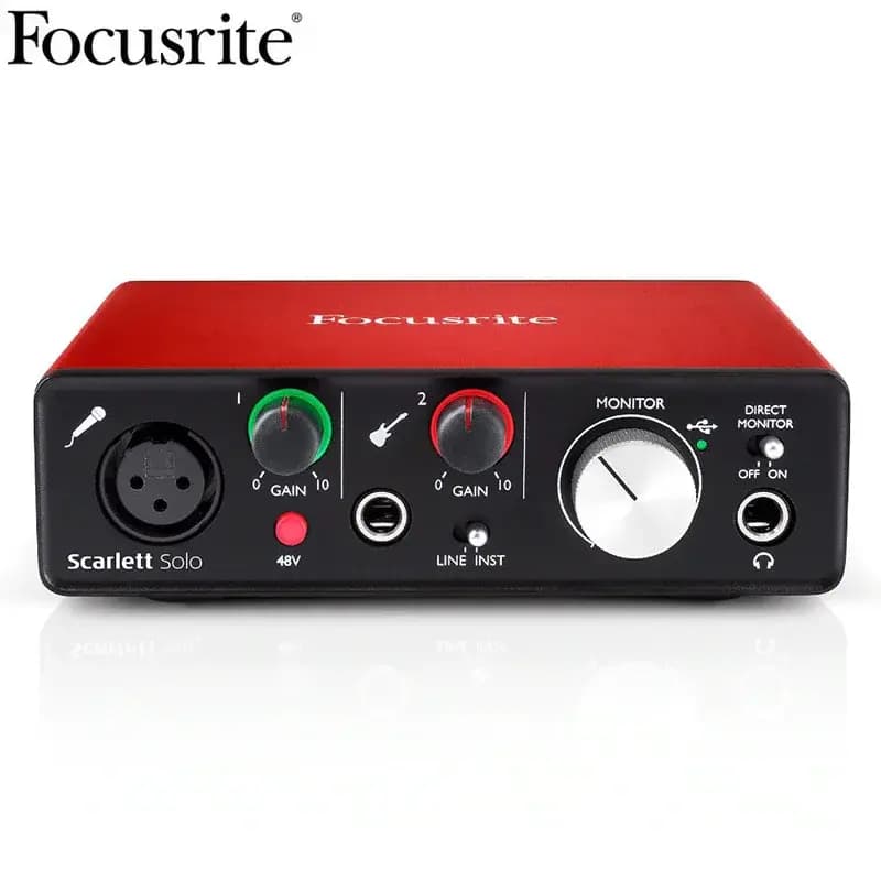 Focusrite Scarlett Solo (2nd gen) USB audio interface sound card