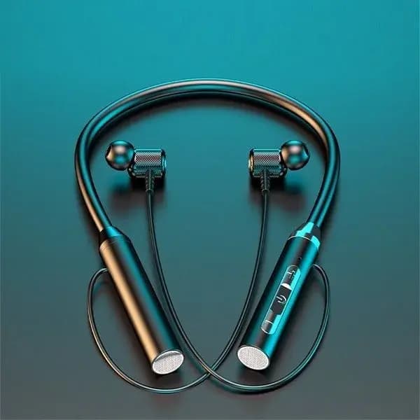 G7 Sports Bluetooth Neckband with Magnetic Headsets- (1pc pack)