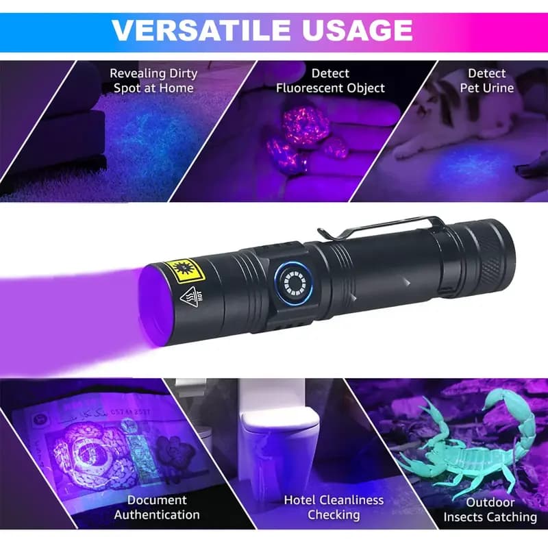 GearUP UV22 PRO Rechargeable UV Fake Money Checker, Sunglass UV Checker