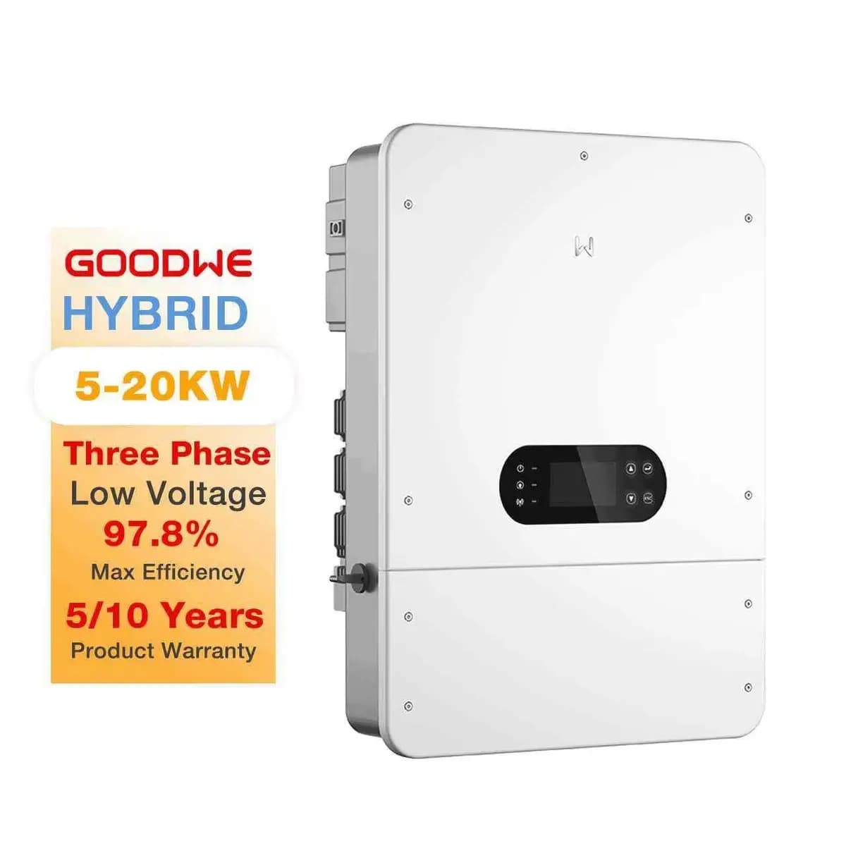 GoodWe 20KW 3- Phase Hybrid Solar Inverter (GW20K-ET-L-G10)